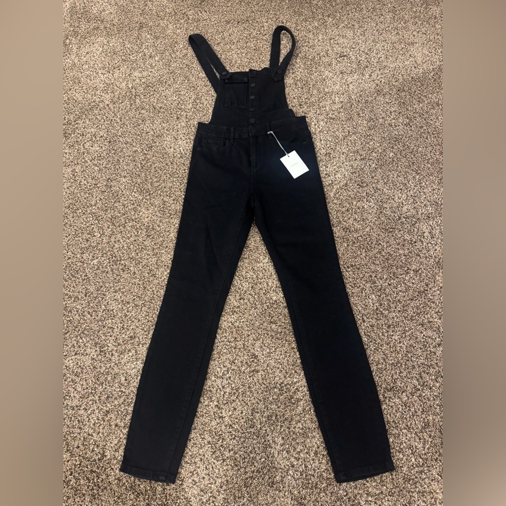 NEW Hidden Jeans Adjustable Overalls Size Small S